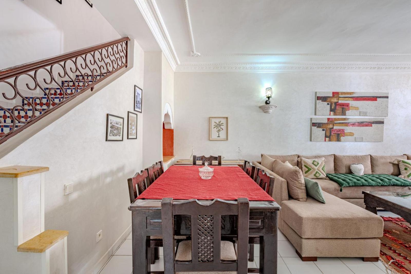 Appartement Duplex Confort Qualite Tres Bien Situe Marrakesh Exterior photo
