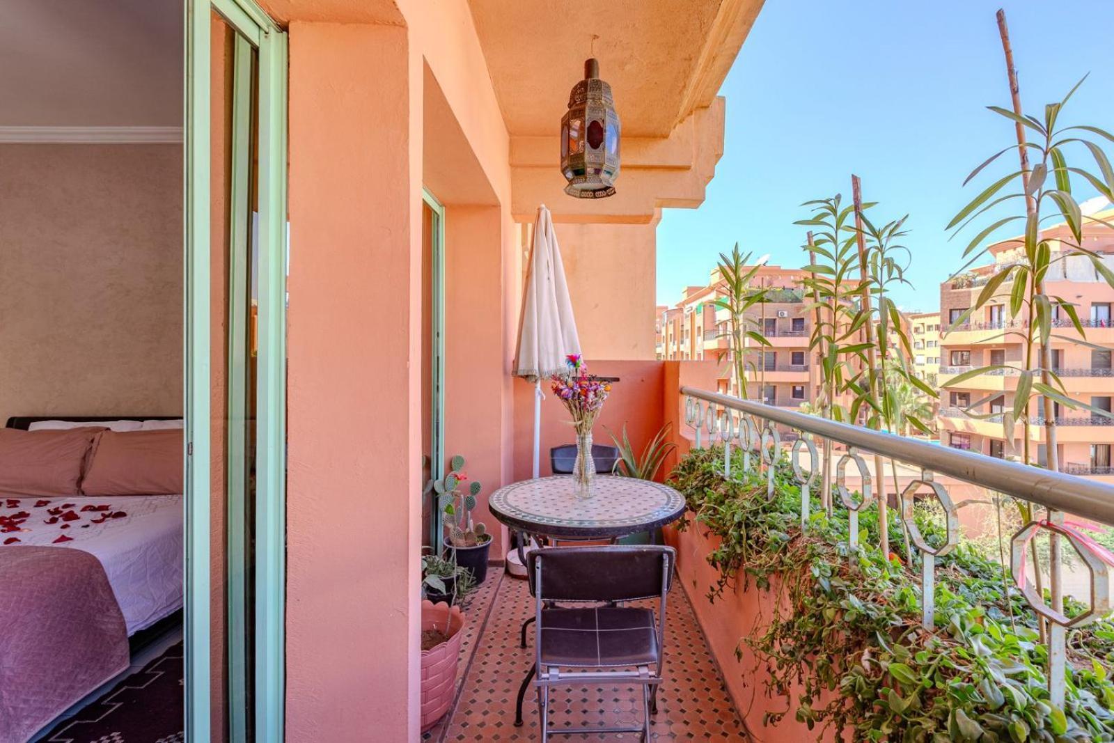 Appartement Duplex Confort Qualite Tres Bien Situe Marrakesh Exterior photo